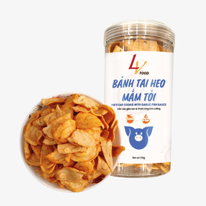 Banh Tai Heo Mam Toi - Pig's Ear Cookie With Garlic Fish Sauce 170g