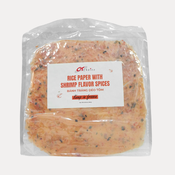 Banh Trang Deo Tom - Rice Paper With Shrimp Spices 250g
