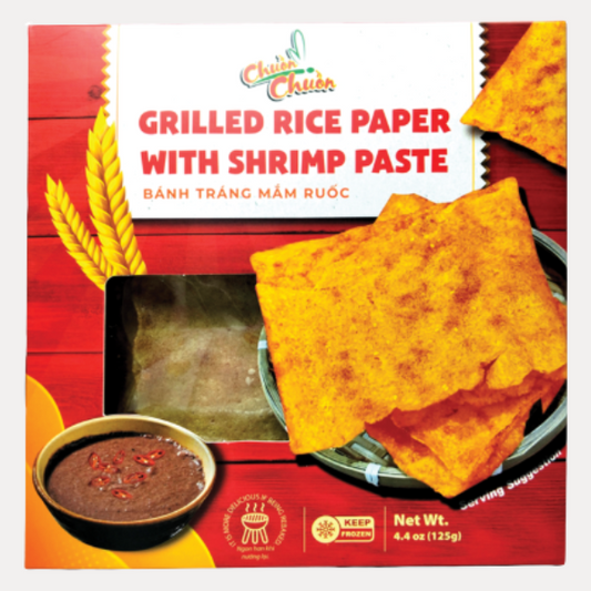 Banh Trang Mam Ruoc - GRILLED RICE PAPER SHRMP PSTE 4.4OZ