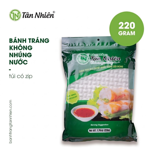 Banh Trang Sieu Mong Tan Nhien 220g