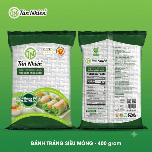 Banh Trang Sieu Mong Tan Nhien 400g