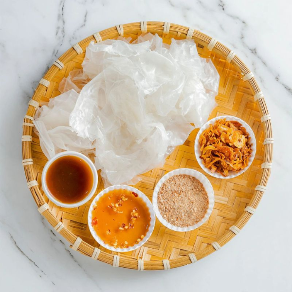 Banh Trang Sieu Topping - Rice Paper With Extra Spices 650g