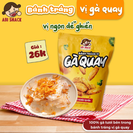 Banh Trang Vi Ga Quay 80g