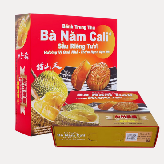 Banh Trung Thu Ba Nam Cali Durian 0 Yolk 25.40oz