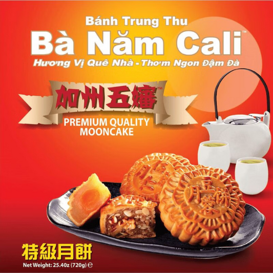 Banh Trung Thu Ba Nam Cali Lotus 1 Yolk 25.40 oz