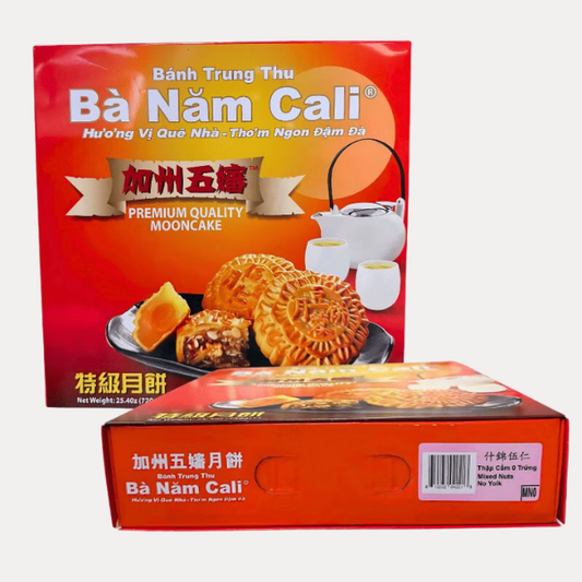 Banh Trung Thu Ba Nam Cali Mixed Nuts 0 Yolk 25.40 oz