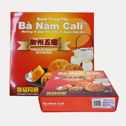 Banh Trung Thu Ba Nam Cali Taro 0 Yolk 25.4 oz