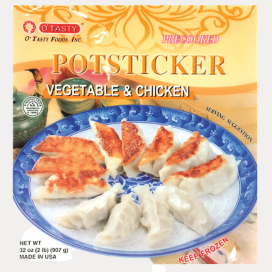Banh Xep (Ha Cao) Chien Nhan Rau Cu & Thit Ga - OTASTY POTSTICKER (CHICKEN) 32OZ