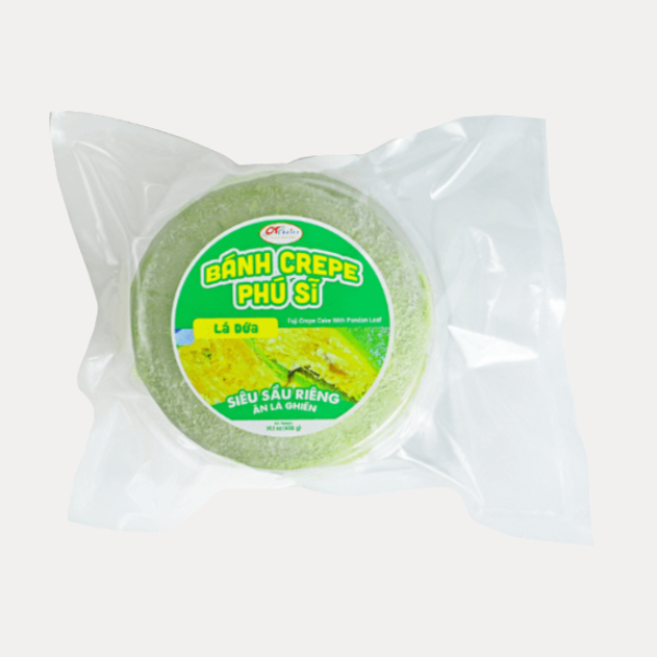 Banh Crepe Phu Si La Dua - Panda Leaves Crepe 400g 0.88lb