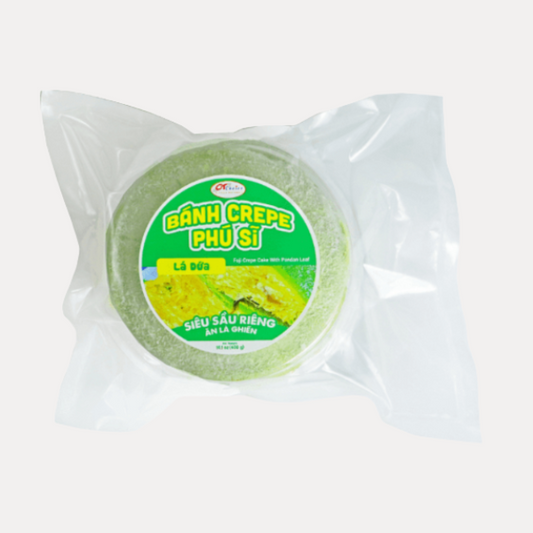 Bánh Crepe phű sĩ Lá Dứa - Panda Leaves Crepe 400g 0.88lb
