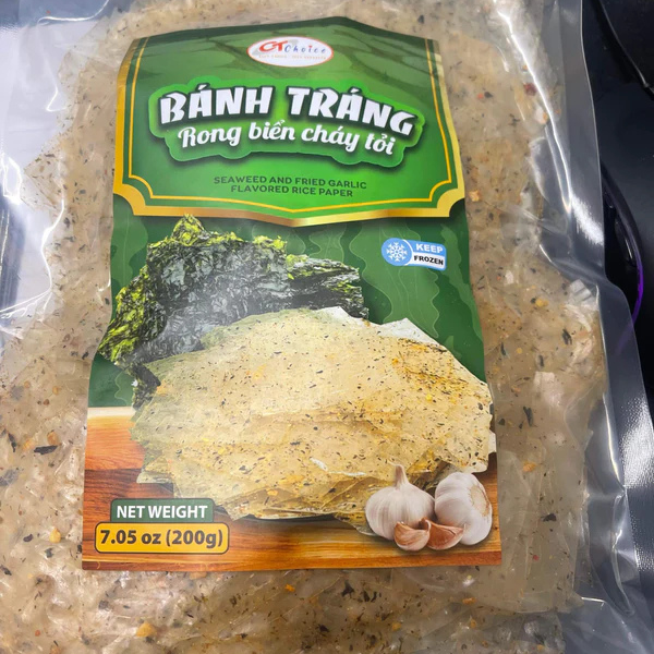 Garlic fried seaweed rice paper 200 g