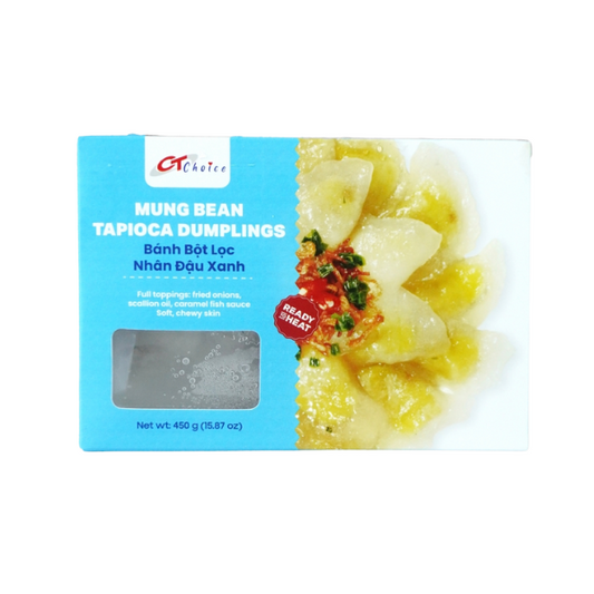 Bánh bột lọc nhân đậu xanh - Mung Bean Tapioca Dumplings - 450g