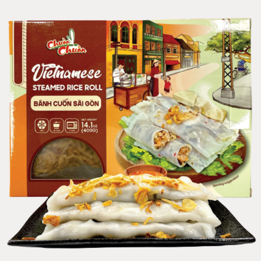 Bánh cuốn Sài Gòn - FZ STEAMED RICE ROLL 400g 14.1OZ