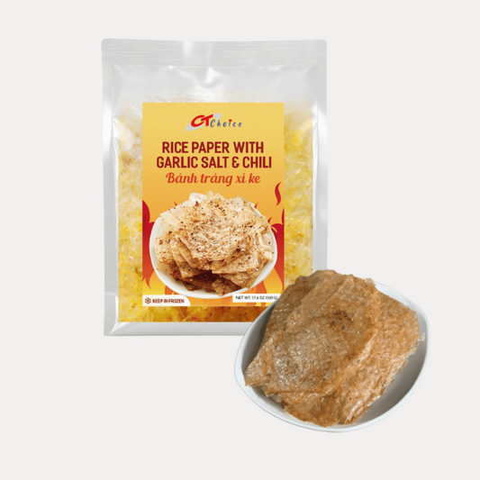 Rice Paper With Garlic Shrimp Salt &amp; Chili 500g