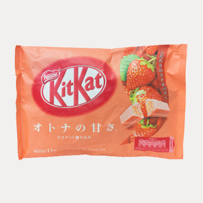 Banh xop vi dau - KITKAT MINI STRAWBERRY 4.3OZ