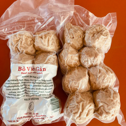 Vinh Huong Beef Balls 70oz/4.375lbs (5 lb)