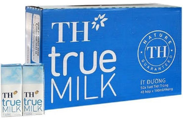 SUA TH TRUE MILK (it DUONG )1loc 4h- 1 thung 60$