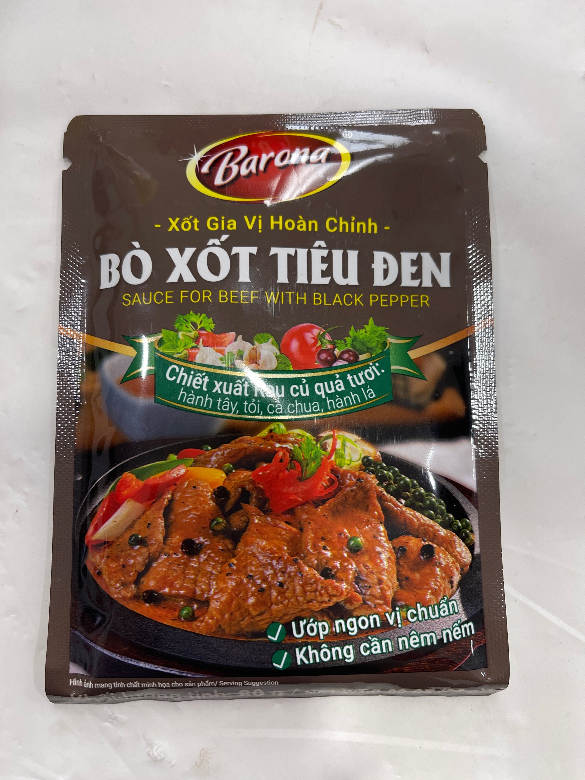 N-38 Barona Bo Sot Tieu Den 80g