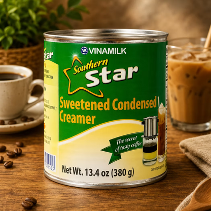 SUA DAC CO DUONG NGOI SAO PHUONG NAM/CONDENSED CREAMER 24
X 13.4OZ/CS