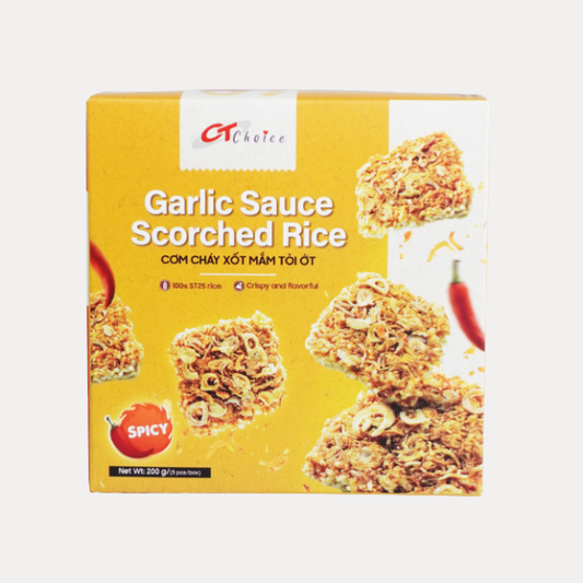 Cơm cháy xốt mắm tỏi ớt 200gr