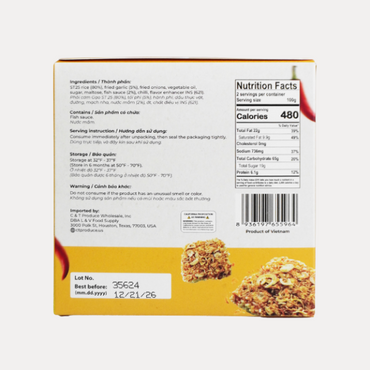 Com chay xot mam toi ot - Garlic Sauce Scorched Rice 200gr
