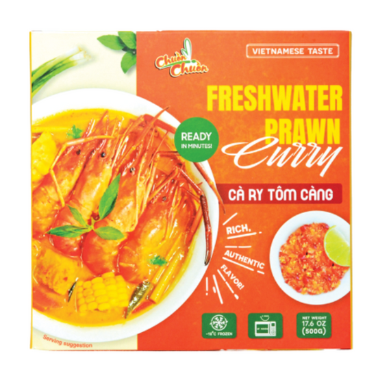Ca Ri Tom Cang - FZ FRESHWATER PRAWN CURRY 500g 17.6OZ