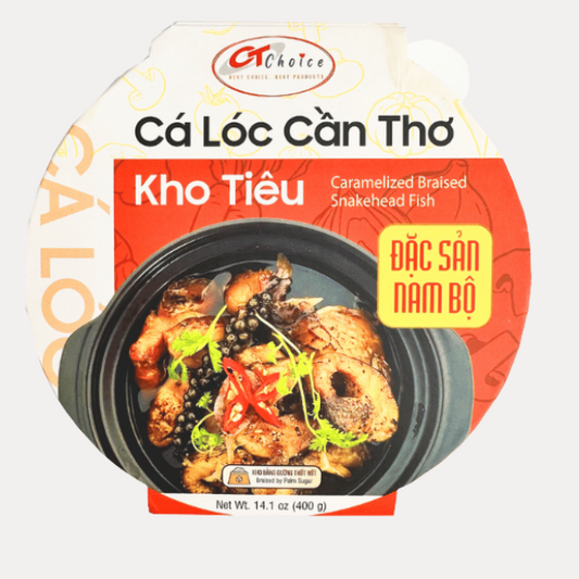 Can Tho Snakehead Fish Braised with Pepper - 14.1oz (400g) /box