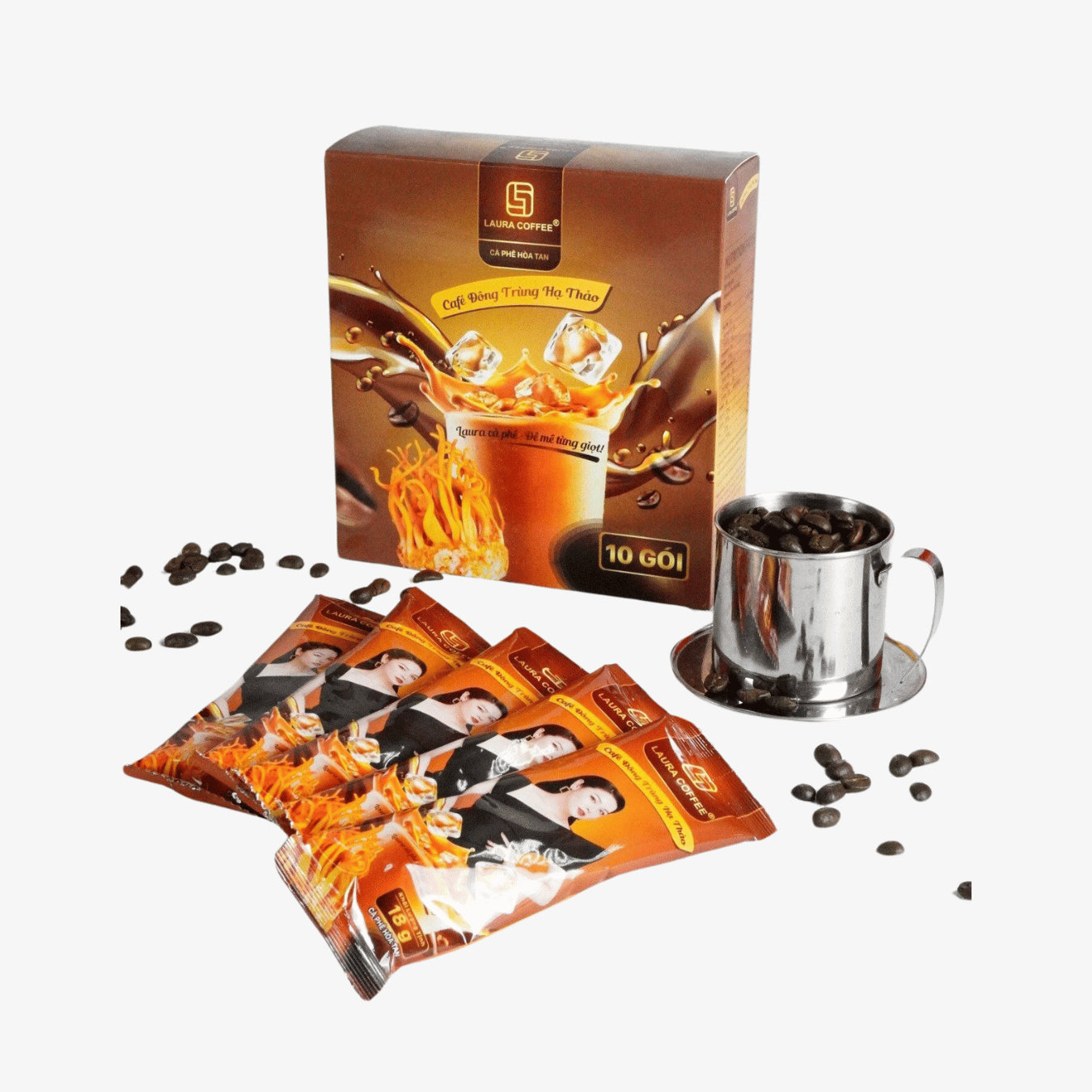 Café đông trùng hạ thảo - Cordy Coffee 180g