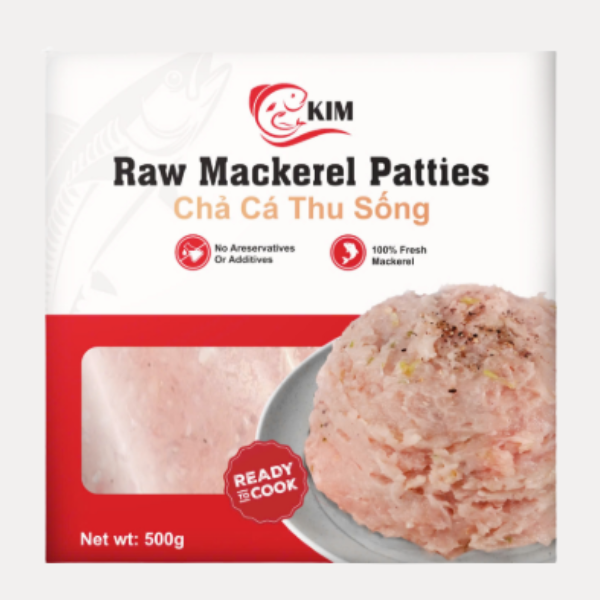 Cha Ca Thu 500g - Raw Mackerel Patties 500g