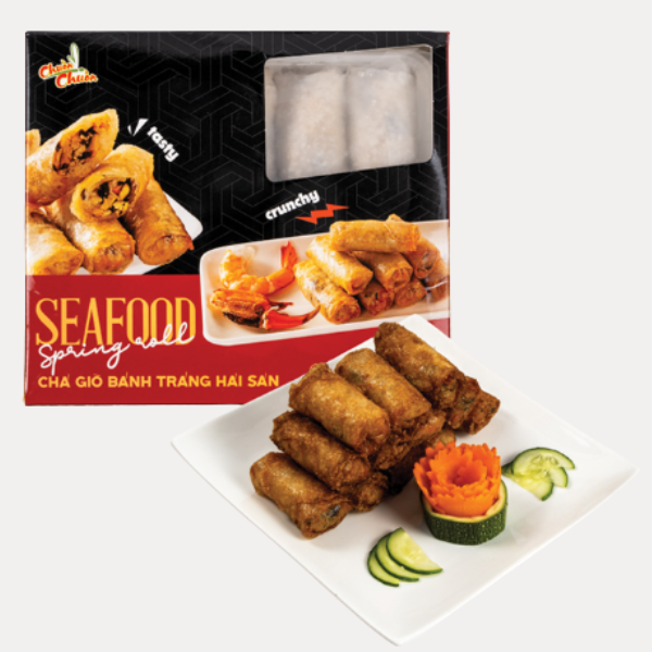 Cha gio banh trang hai san - FZ SEAFOOD SPRING ROLL 20PC 17OZ
