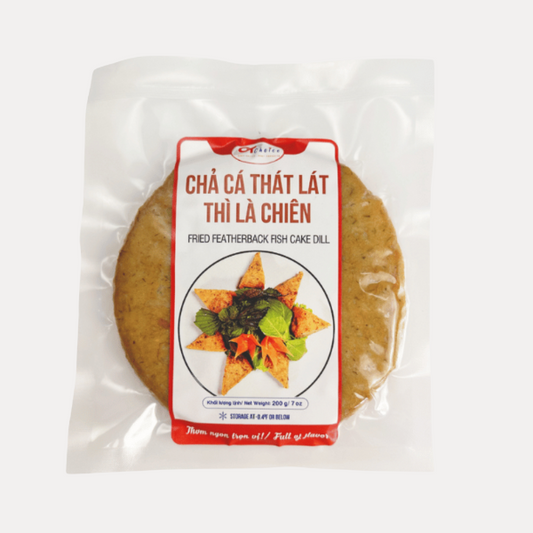 Cha Ca Thi La Chien - Dill Fried Fish Cake 16OZ
