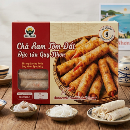 Cha Ram Tom Dat mini - Shrimp Eggroll 454gram