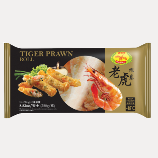 Cha cuon Tom Su - FZ DRAGONFLY TIGER PRAWN ROLL 8.82oz