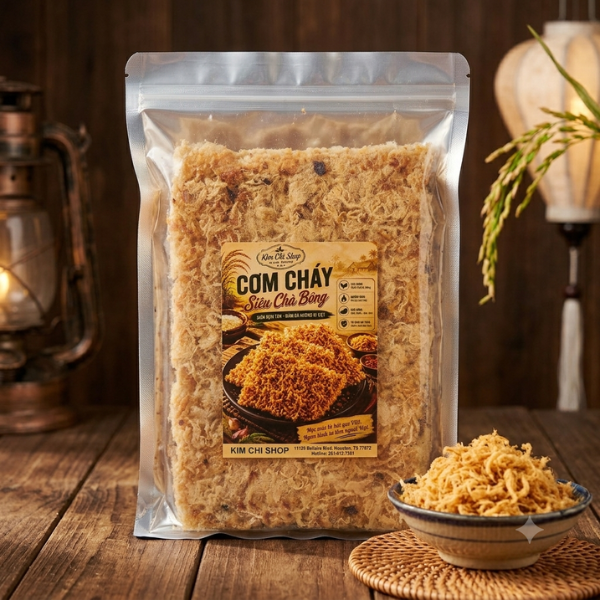 Com Chay Sieu Cha Bong