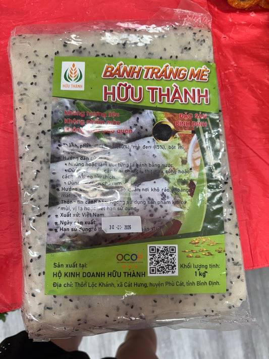 Banh Trang Me Den -Binh Dinh