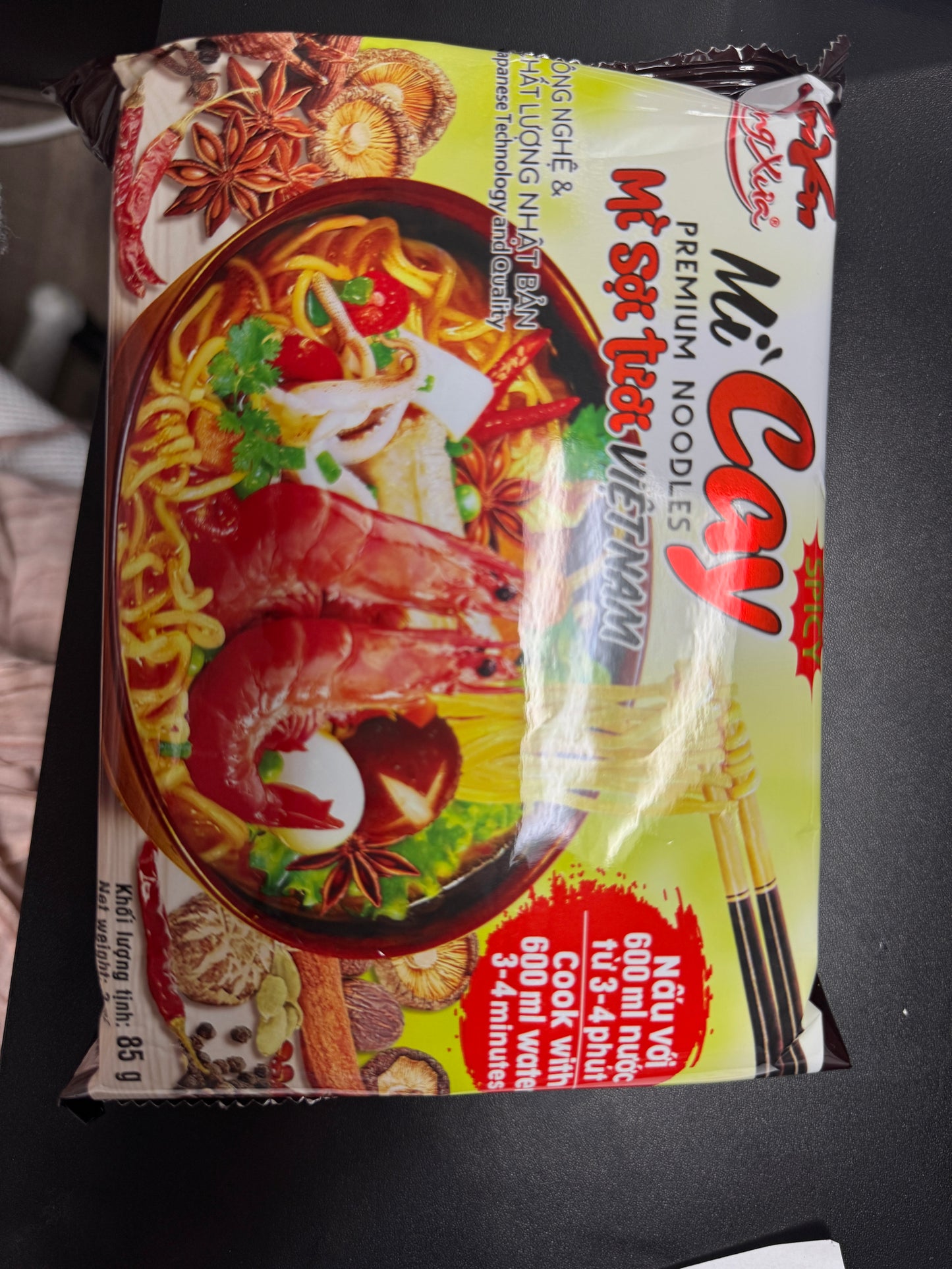 Mi cay - Mi Soi Tuoi Huong Xua - Instant Spicy Noole (Goi)