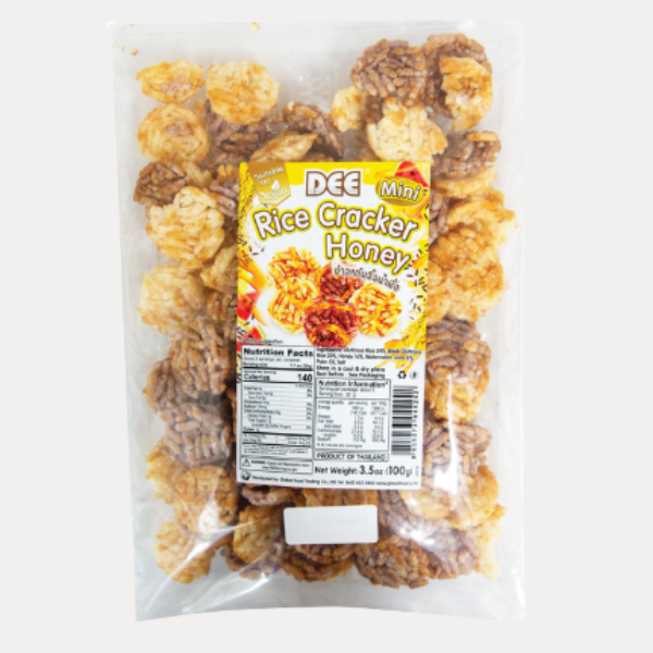 D DEE RICE CRACKER HONEY 3.5OZ