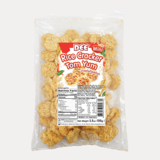 D DEE RICE CRACKER TOM YUM 3.5OZ