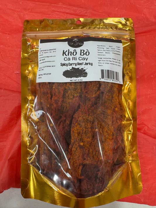 Kho Bo Cari cay mieng