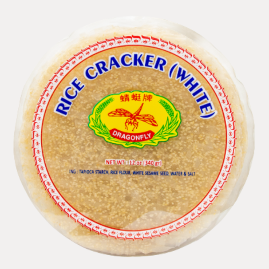 DF WHITE SESAME CRACKER 12OZ
