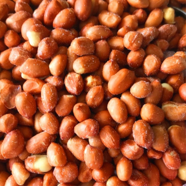 Salted roasted peanuts 0.22 lb/100 g