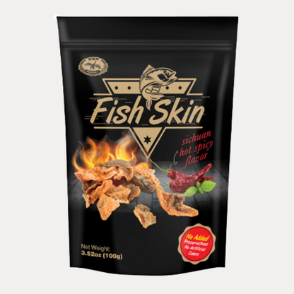 Da ca gion cay - DRAGONFLY HOT & SPICY FISH SKIN 100G 3.52OZ