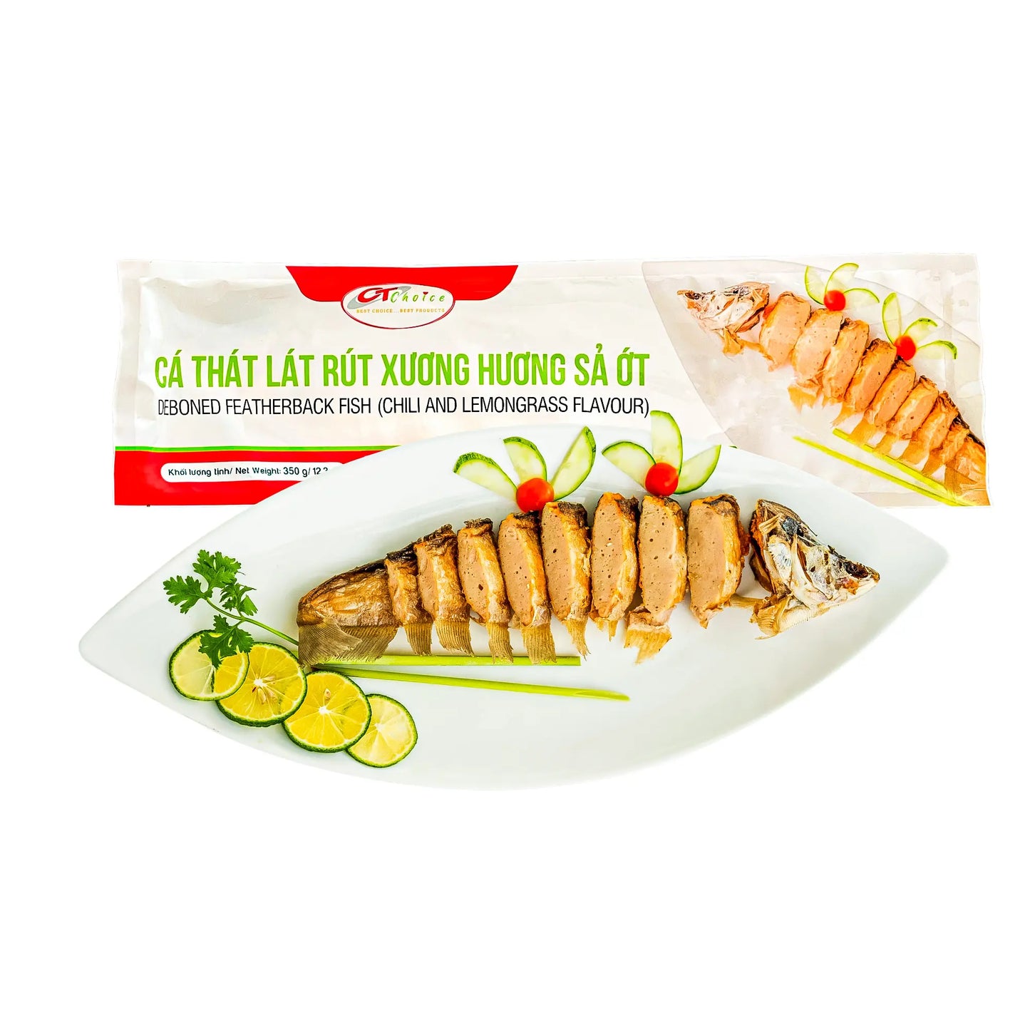 Boneless Pangasius Fish with Golden Sa 350 g