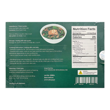 Thit Cua Dong Tinh Che - Crab Concentrate - 250g