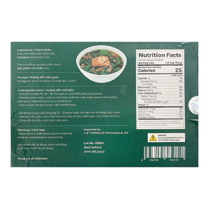 Thit Cua Dong Tinh Che - Crab Concentrate - 250g