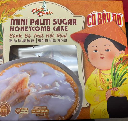 BANH BO THOT NOT - MINI PALM SUGAR HONEYCOMB CAKE