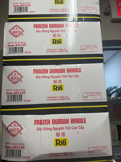 Durian ri6 5-7lb/fruit
