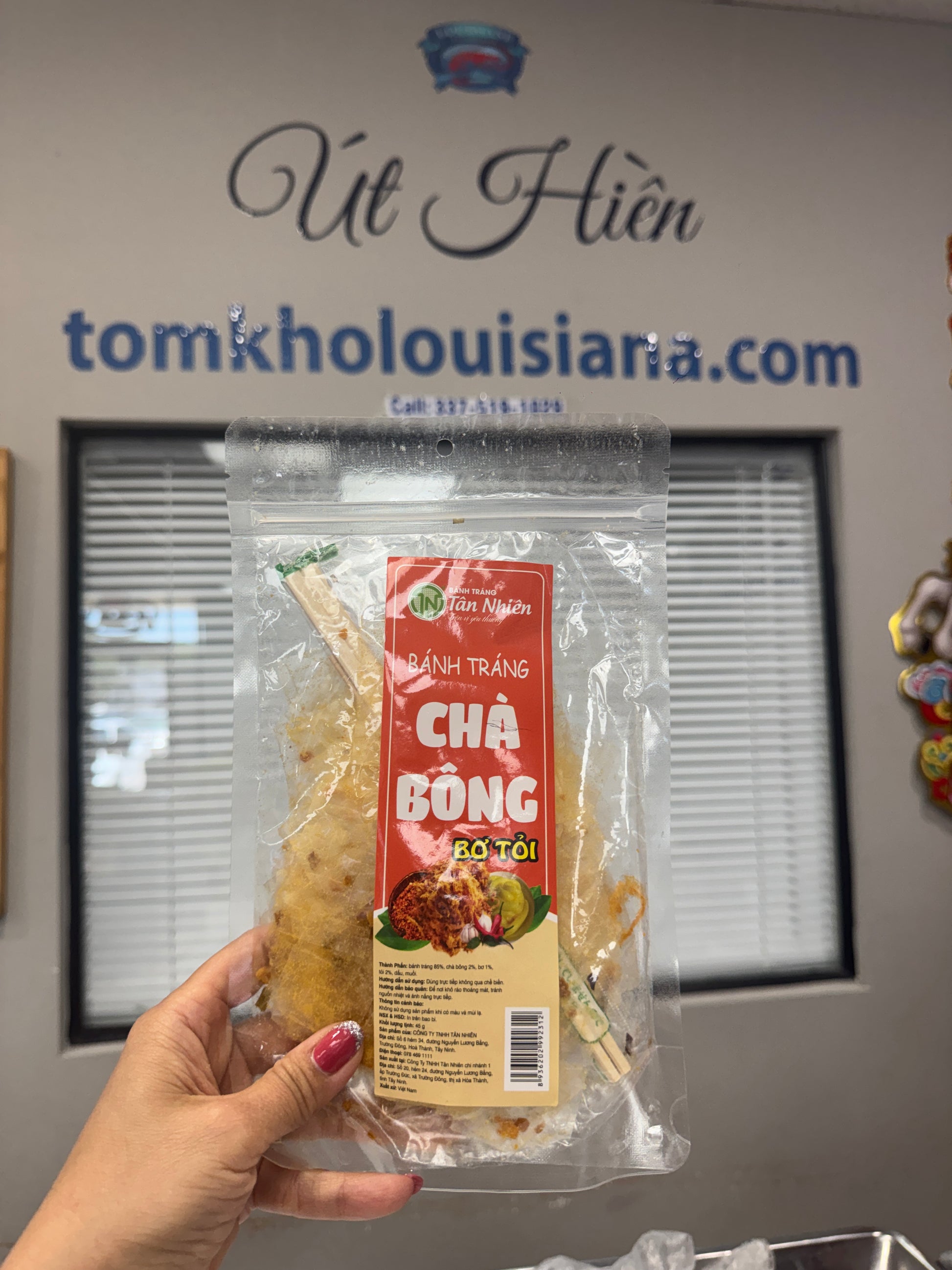 Banh Trang cha bong bo toi tan nhien