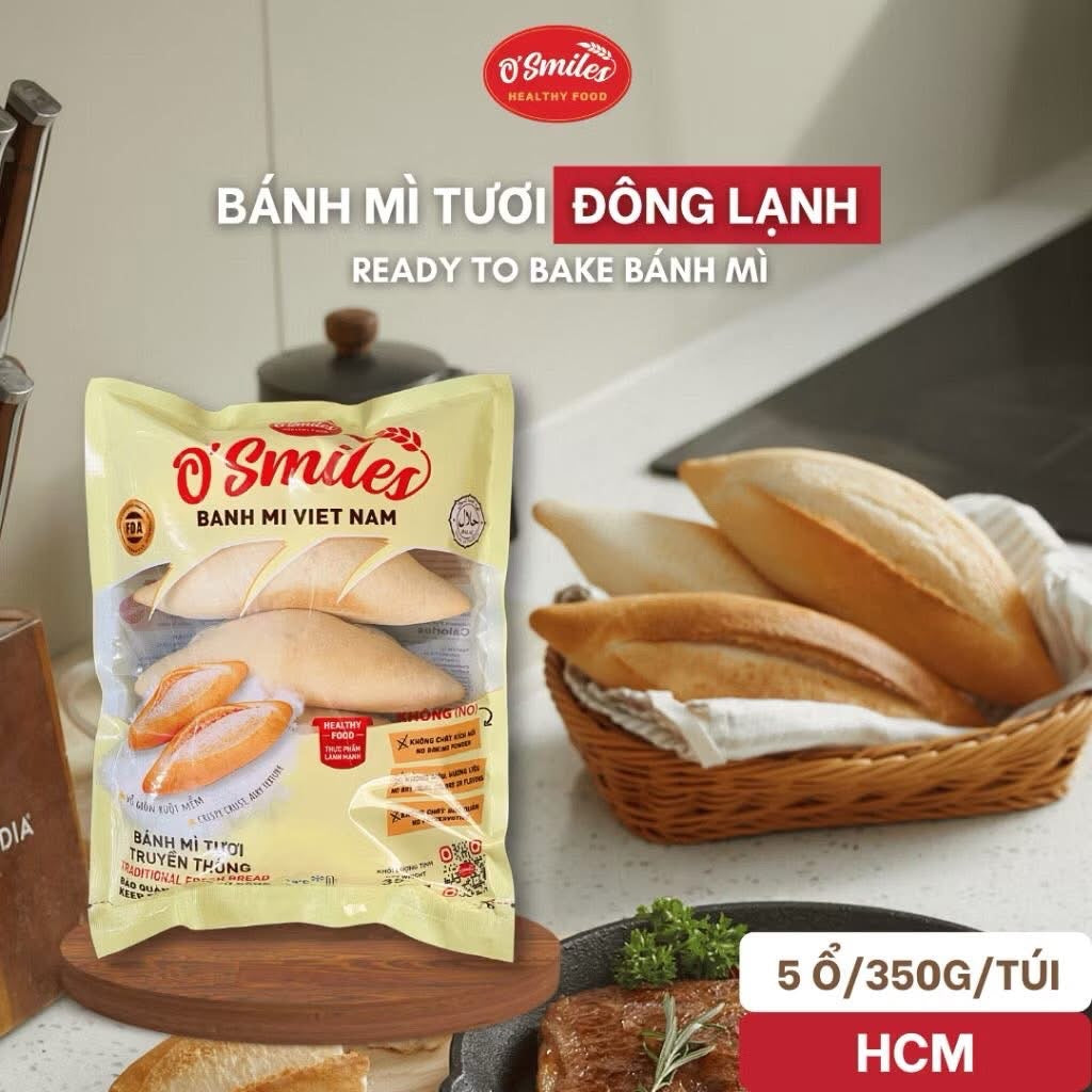 Banh Mi Tuoi Truyen Thong O'Smiles 350g