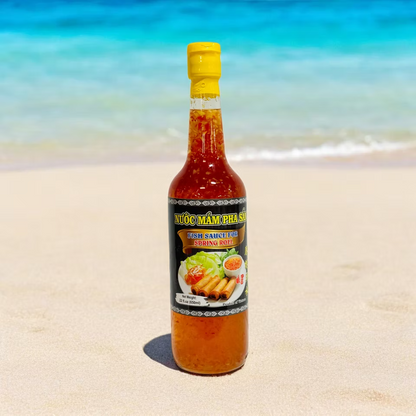 NUOC MAM PHA SAN/FISH SAUCE FOR SRPING ROLL 12X650ML/CS, 20.63LBS